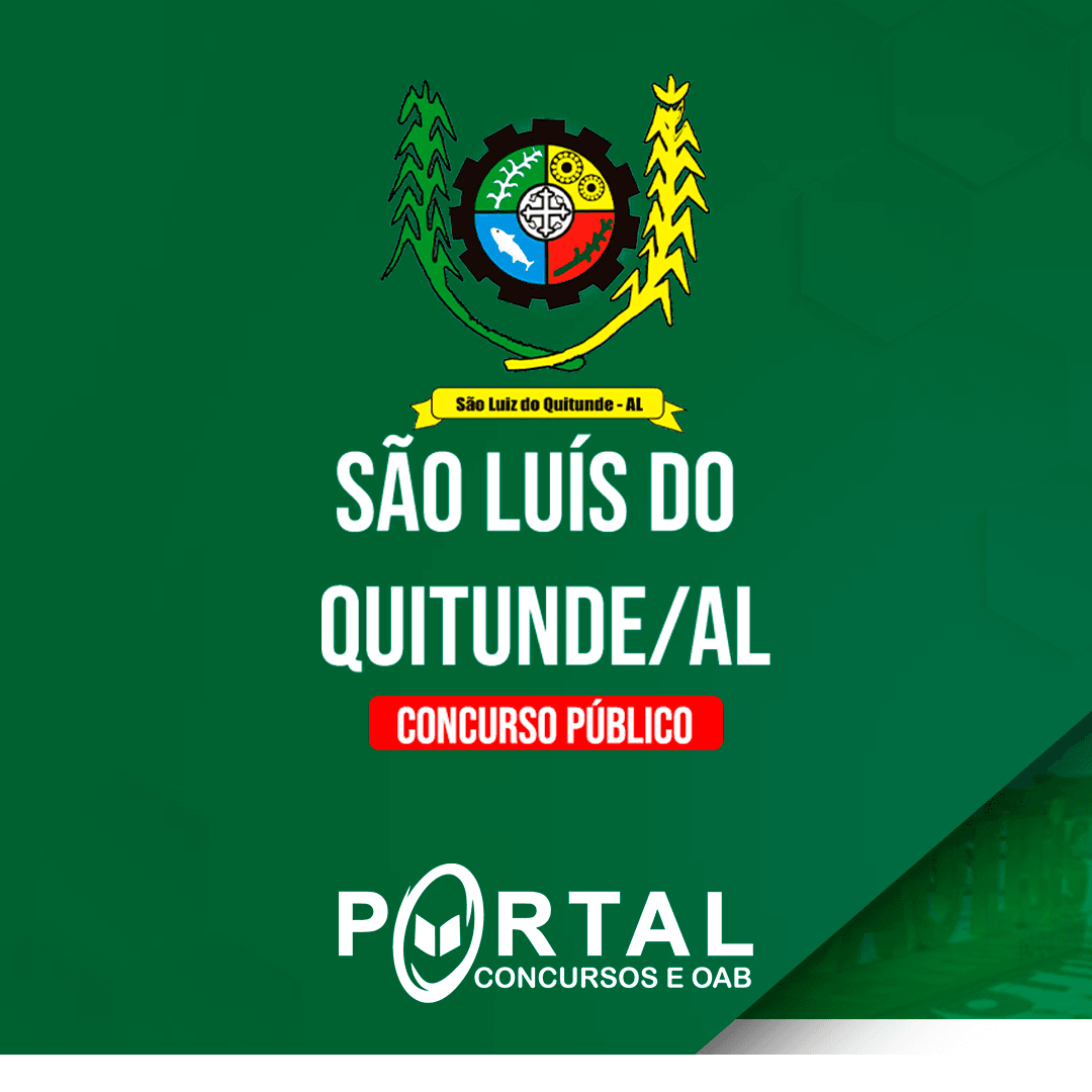 PREFEITURA DE SÃO LUÍS DO QUITUNDE (PÓS-EDITAL) – CURSOS