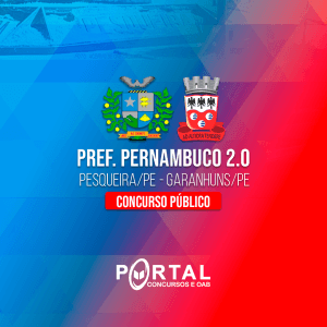 PREFEITURAS 2.0 PERNAMBUCO (PRÉ EDITAL) AGENTE DE TRÂNSITO