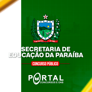 SECRETARIA DE ESTADO DA EDUCAÇÃO DA PARAÍBA (PRÉ EDITAL) NÍVEL MÉDIO/TÉCNICO
